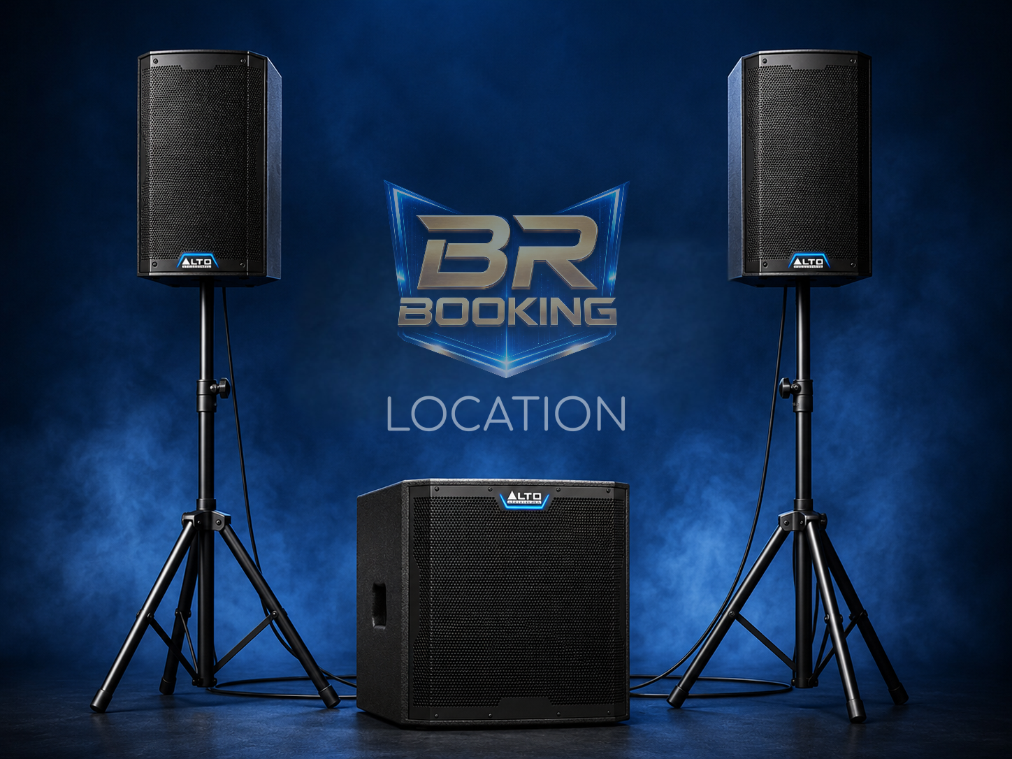 Système Son Enceinte 2 X 2000W et caisson 2500W